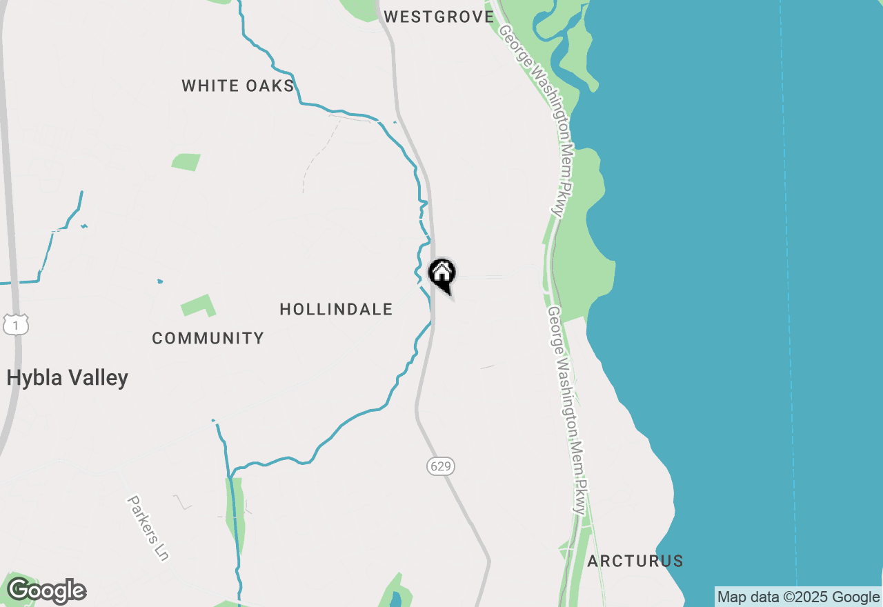 Map of 7607 Fort Hunt Road, Alexandria, VA 22308