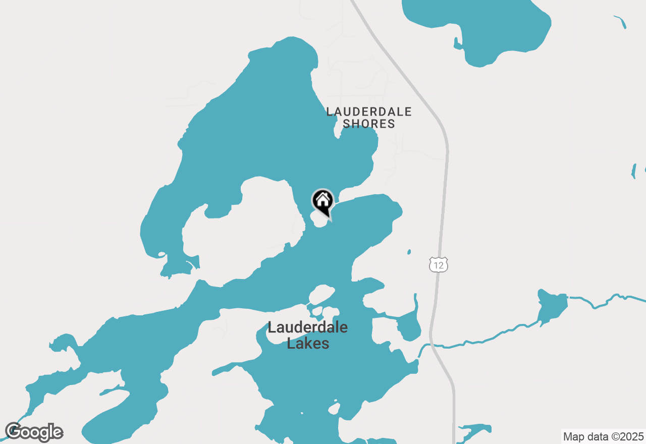 Map of W5357 Lauderdale Dr, Elkhorn, WI 53121