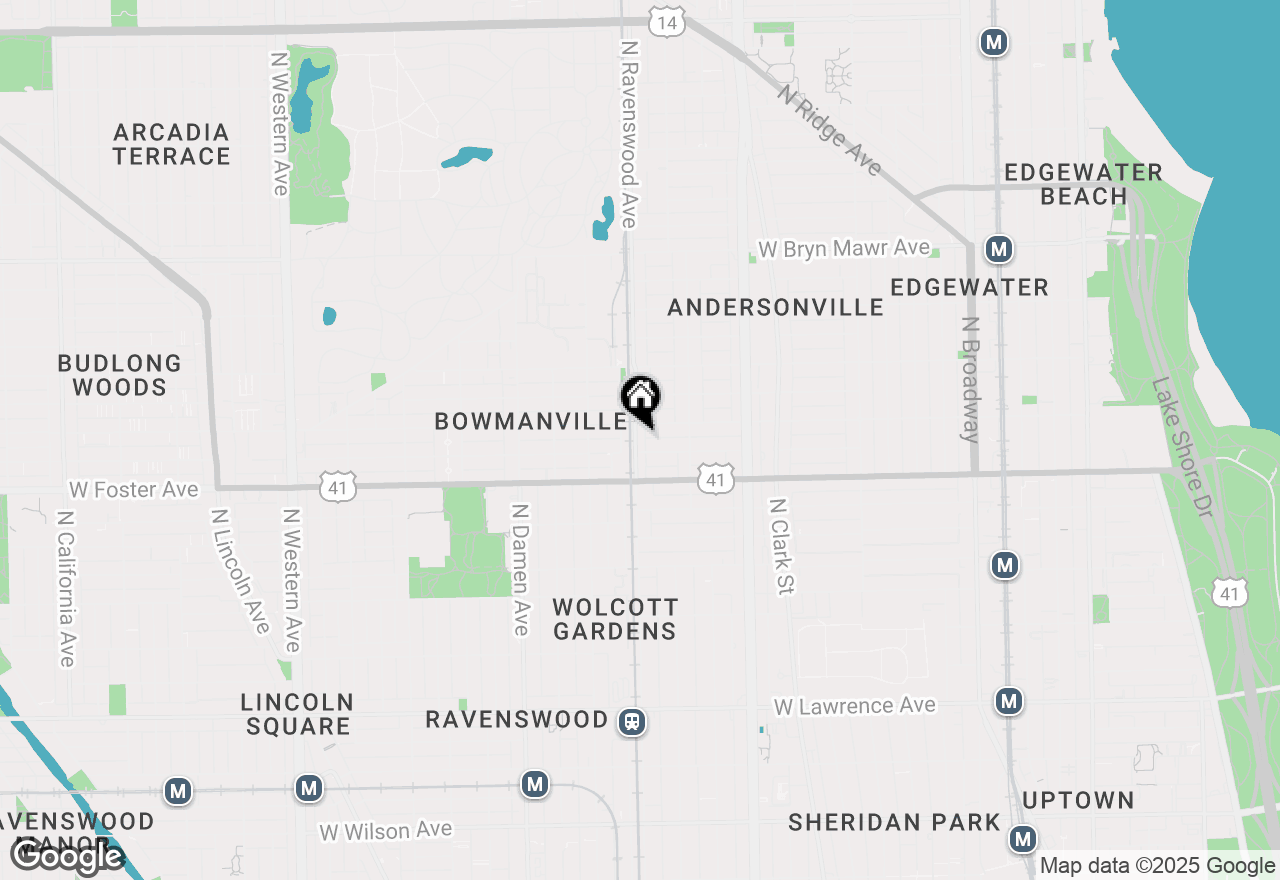 Map of 5235 N Ravenswood Avenue #3, Chicago, IL 60640