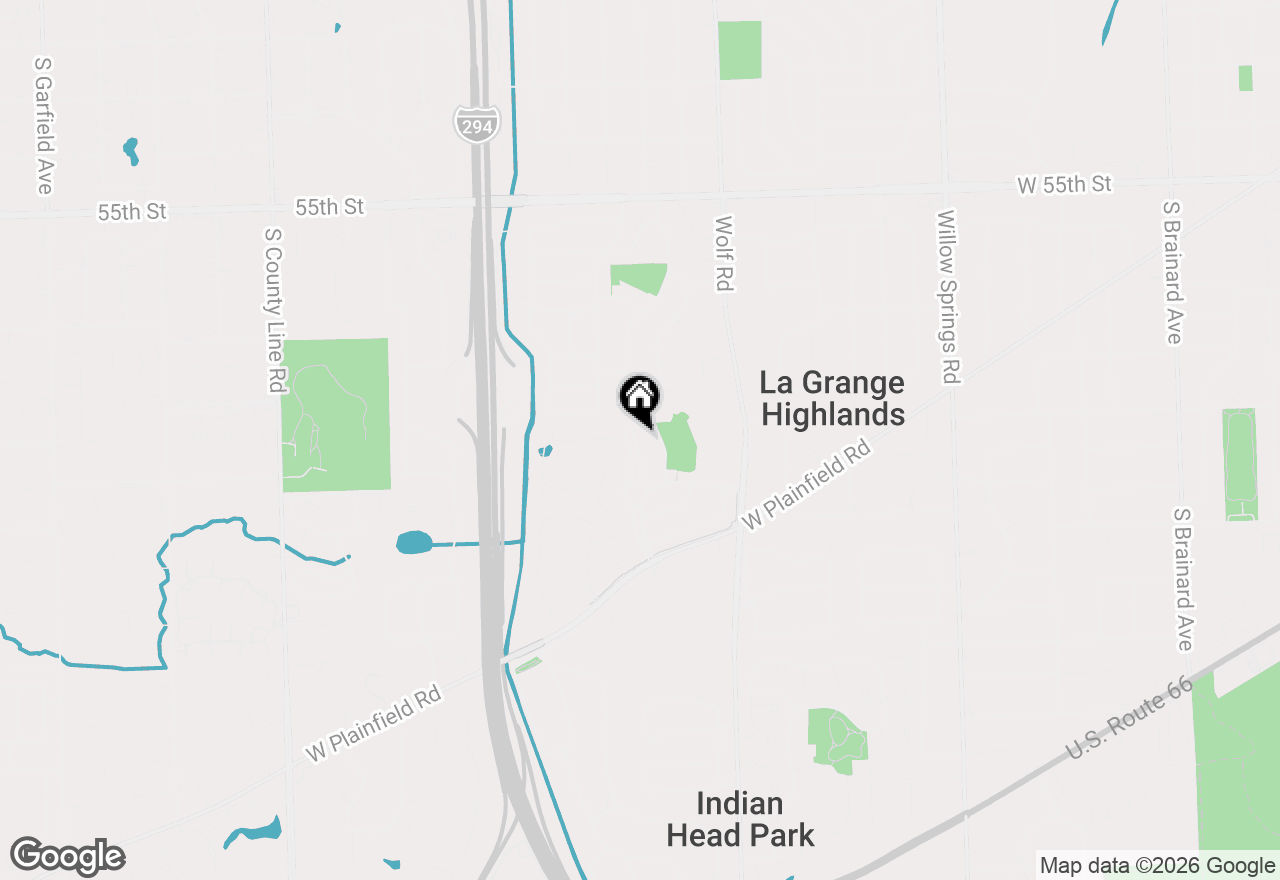 Map of 5903 Timber Trails (lot 54) Boulevard, Western Springs, IL 60558