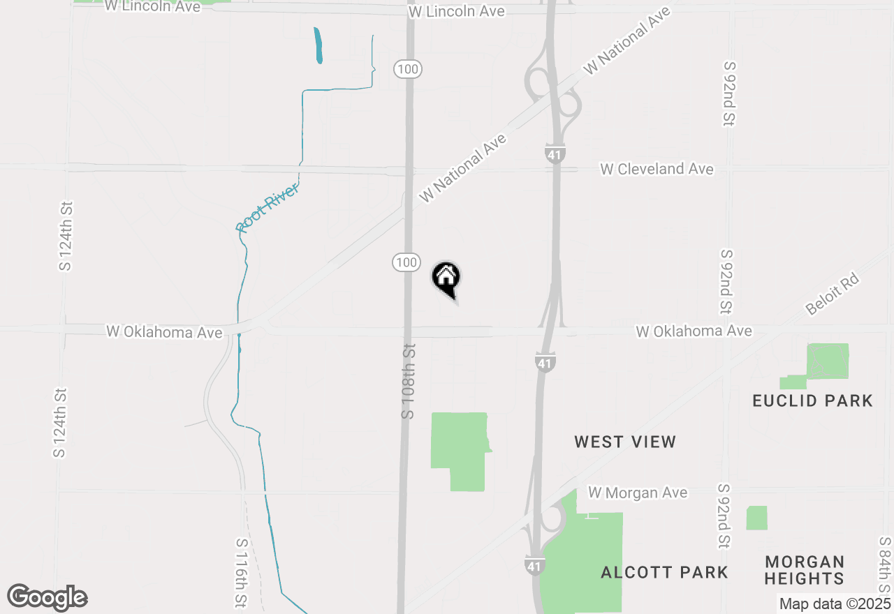 Map of 2993 S 106th St, West Allis, WI 53227