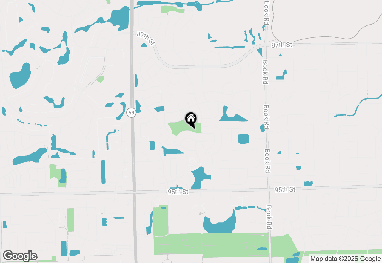 Map of 2530 Warm Springs Lane, Naperville, IL 60564