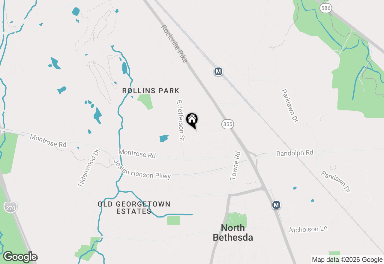 Map of 6060 California Circle #609, Rockville, MD 20852