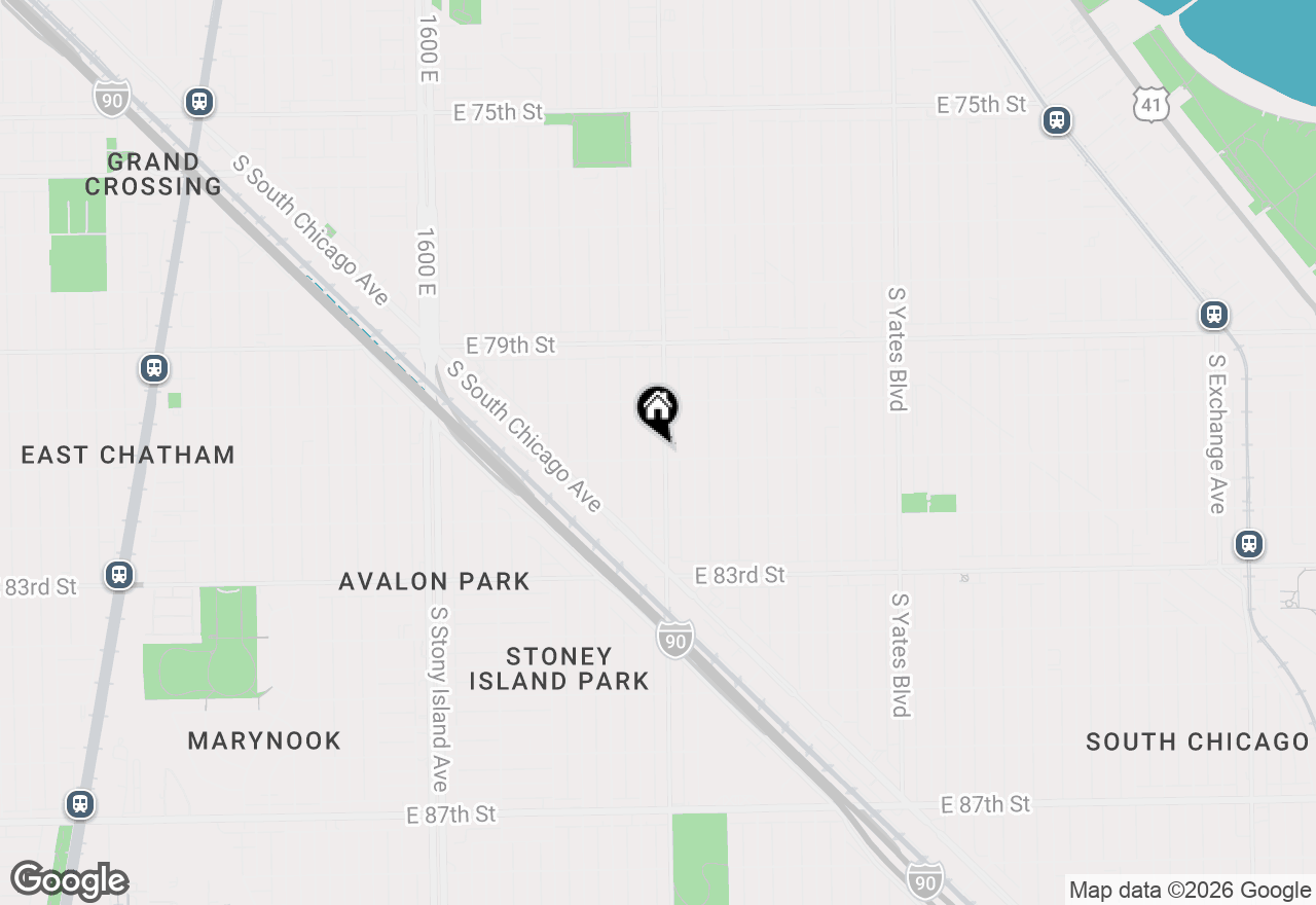 Map of 8054 S Jeffery Boulevard, Chicago, IL 60617