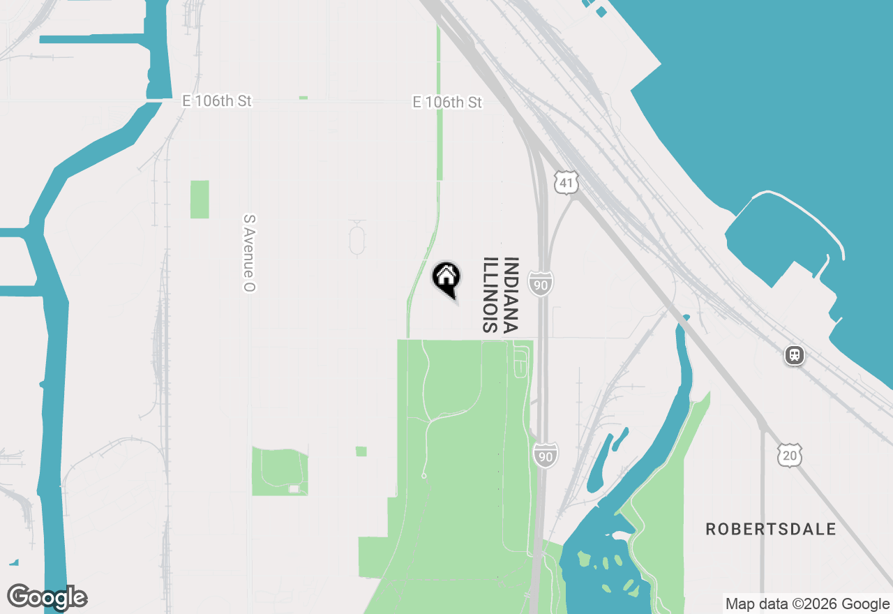 Map of 11109 S Avenue J, Chicago, IL 60617