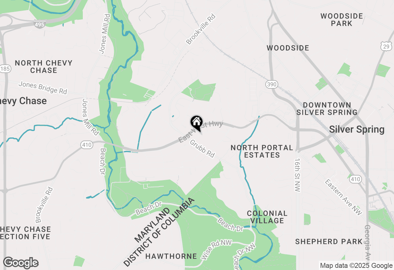 Map of 2403 Colston Drive, Silver Spring, MD 20910