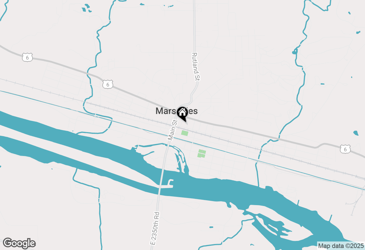 Map of 158 Washington Street, Marseilles, IL 61341