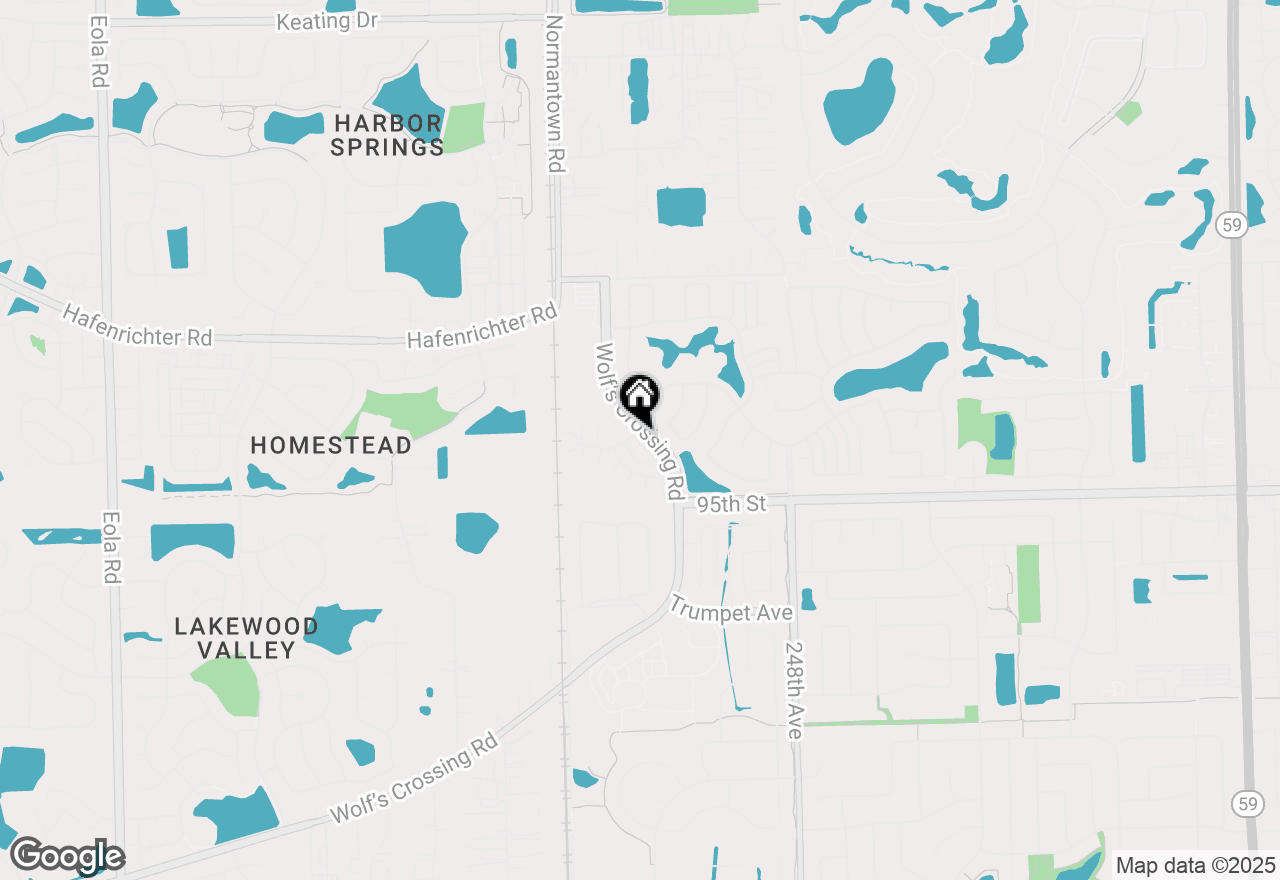 Map of 4306 Monroe Avenue, Naperville, IL 60564
