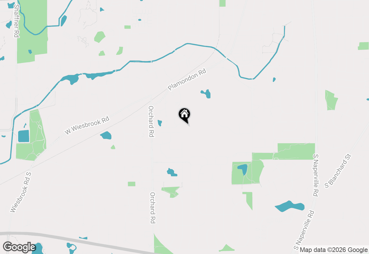 Map of 2S037 Country Club Lane, Wheaton, IL 60189