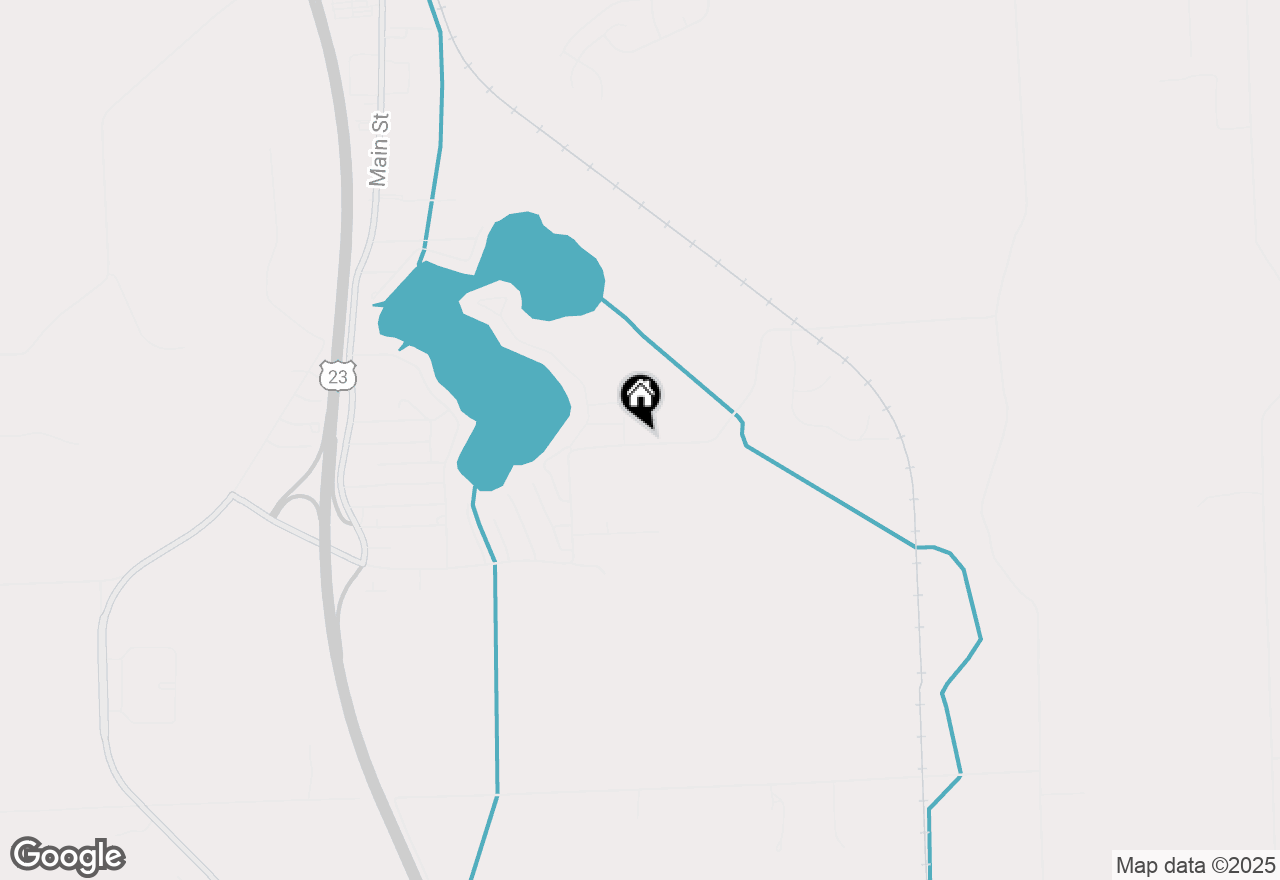 Map of  Six Mile Road, Whitmore Lake, MI 48189