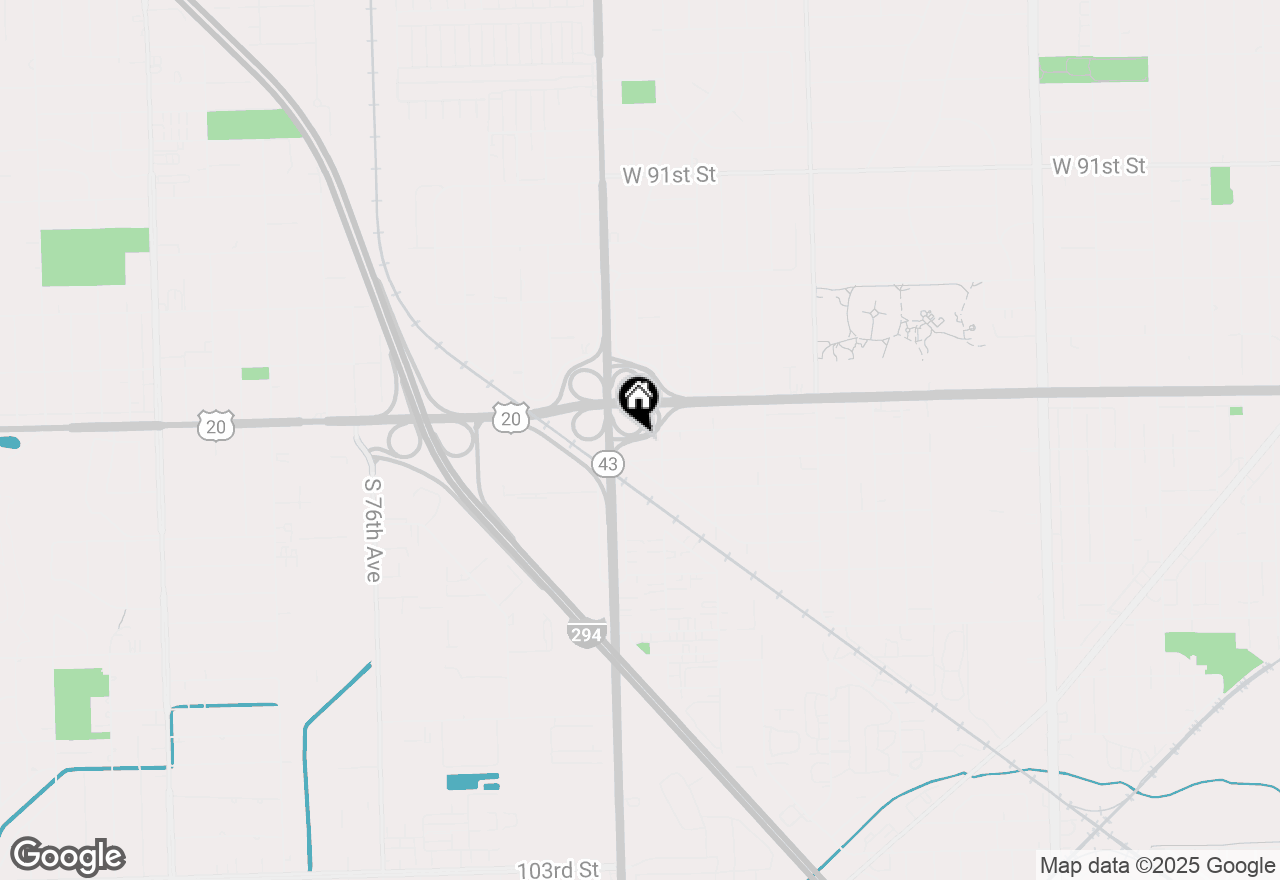 Map of 7100 W 95th Street #312, Oak Lawn, IL 60453