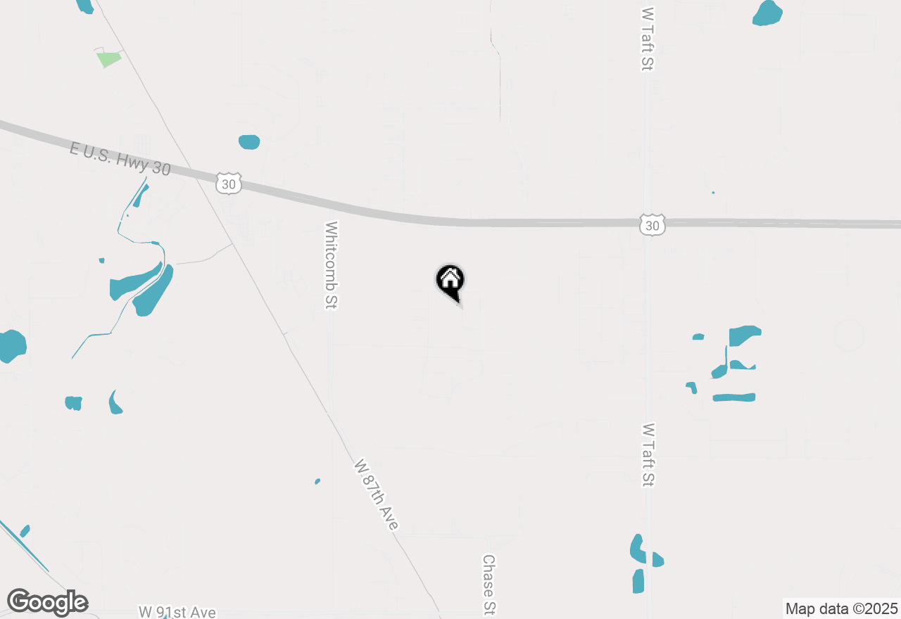 Map of 3008 W 82nd Place, Merrillville, IN 46410