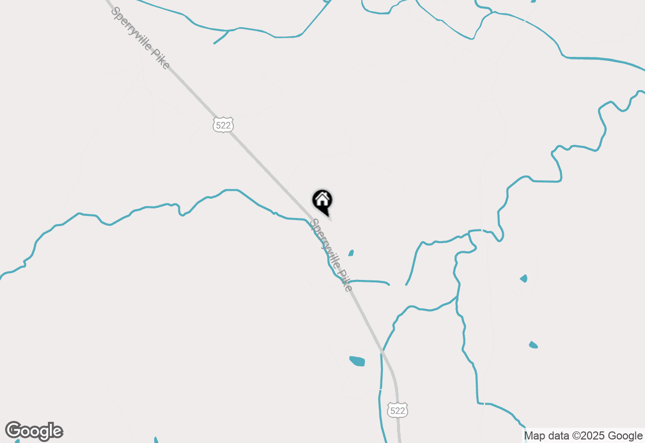Map of 4261 Sperryville Pike, Woodville, VA 22749