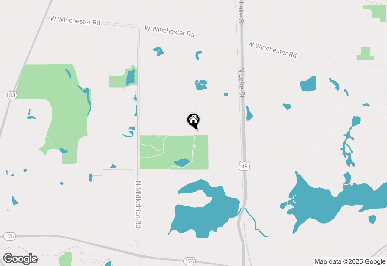 Map of 200 Ambria Drive, Mundelein, IL 60060