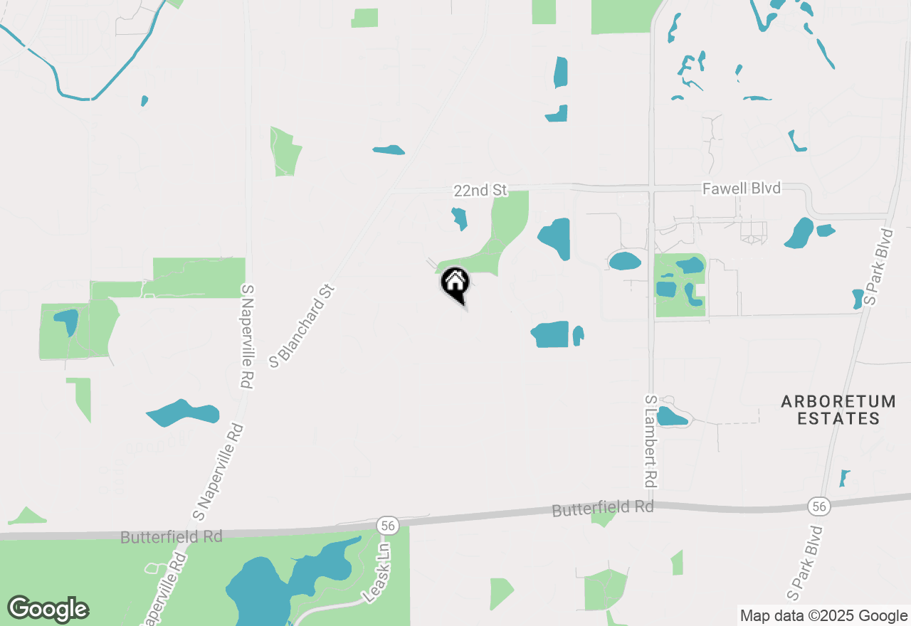 Map of 1796 Schillerstrom Court, Wheaton, IL 60189