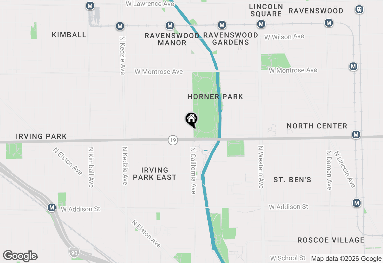 Map of 4024 N California Avenue, Chicago, IL 60618