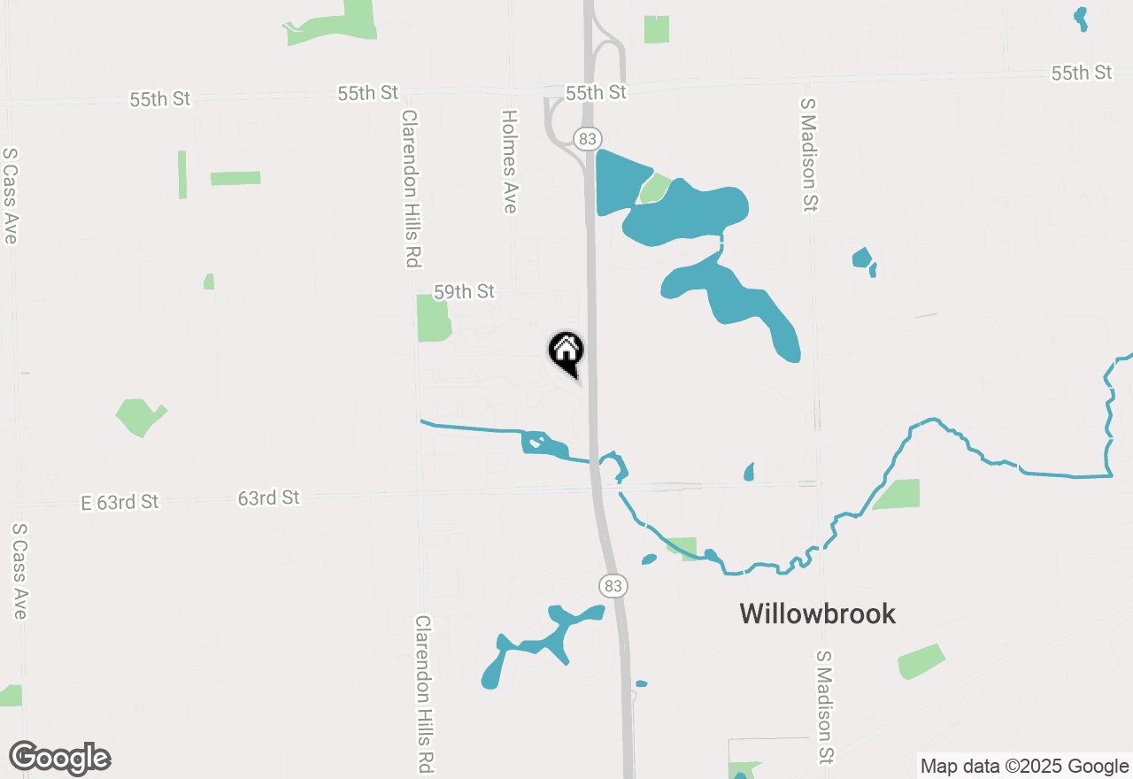 Map of 6107 Knoll Valley Drive #308, Willowbrook, IL 60527
