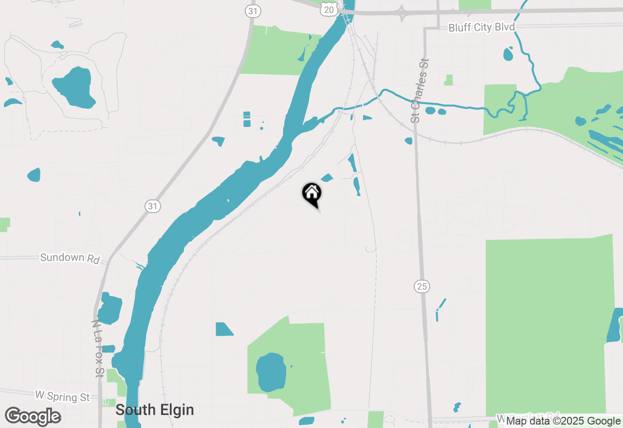 Map of 945 Wyndham Drive, South Elgin, IL 60177