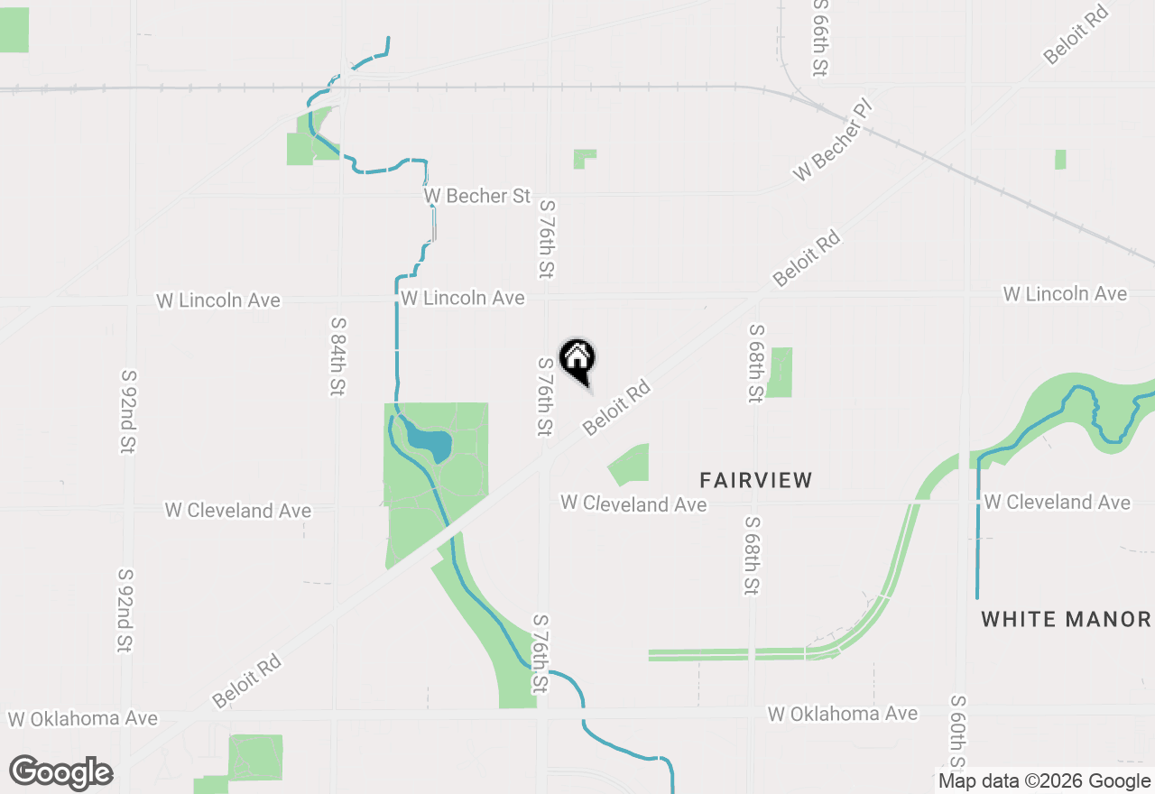 Map of 2476 S 75th St, West Allis, WI 53219