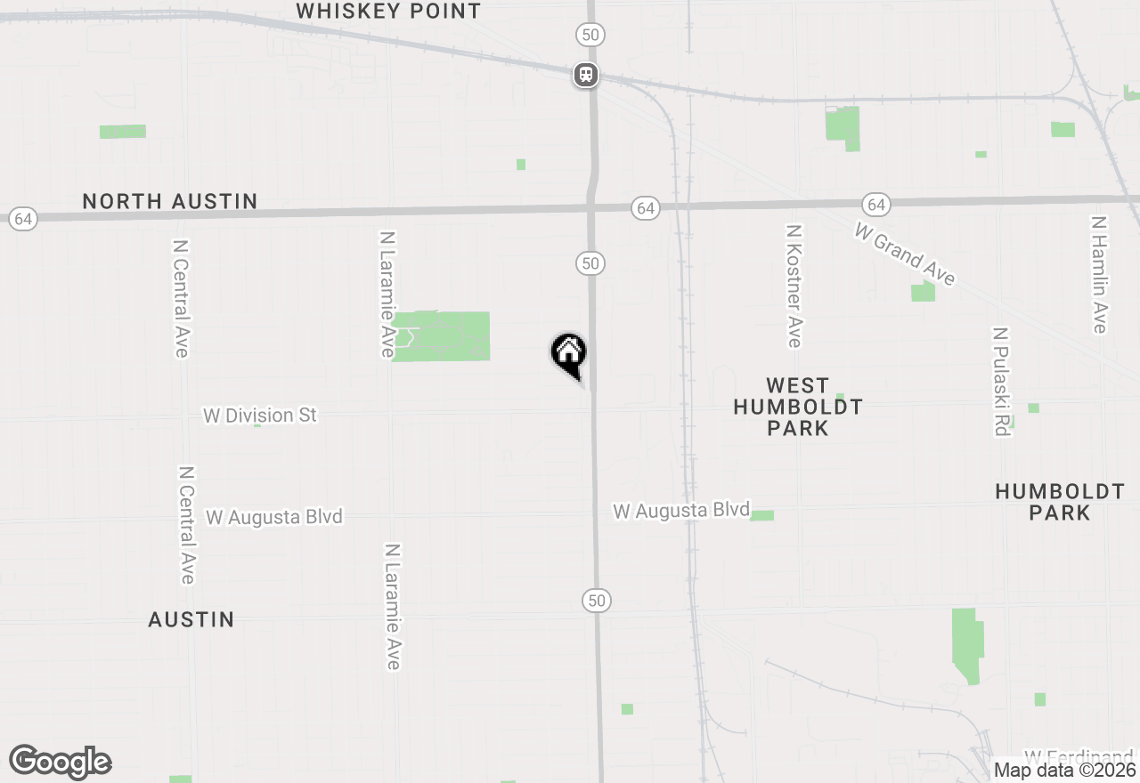 Map of 4827 W Crystal Street, Chicago, IL 60651