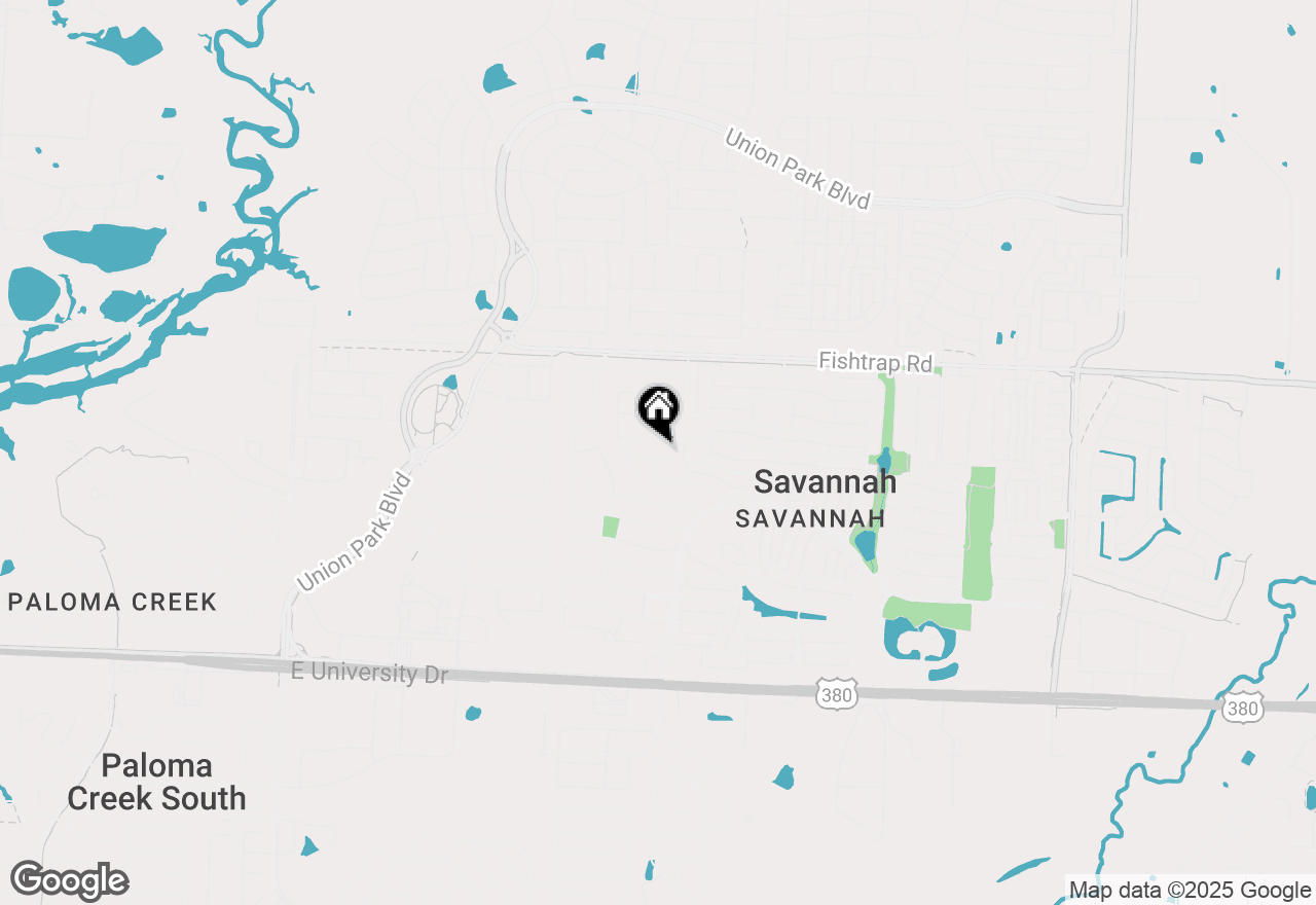 Map of 801 Caudle Lane, Savannah, TX 76227