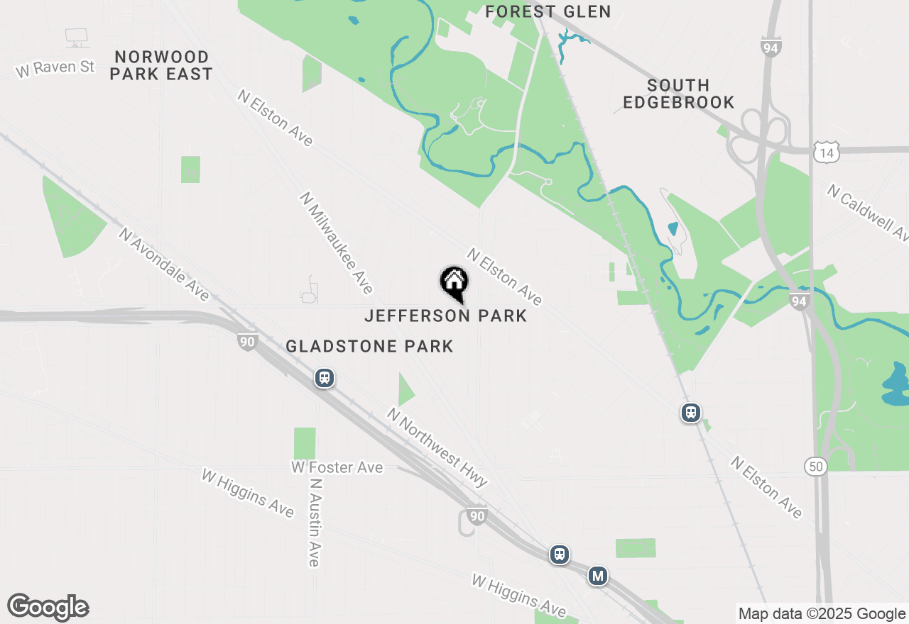 Map of 5552 N Parkside Avenue, Chicago, IL 60630