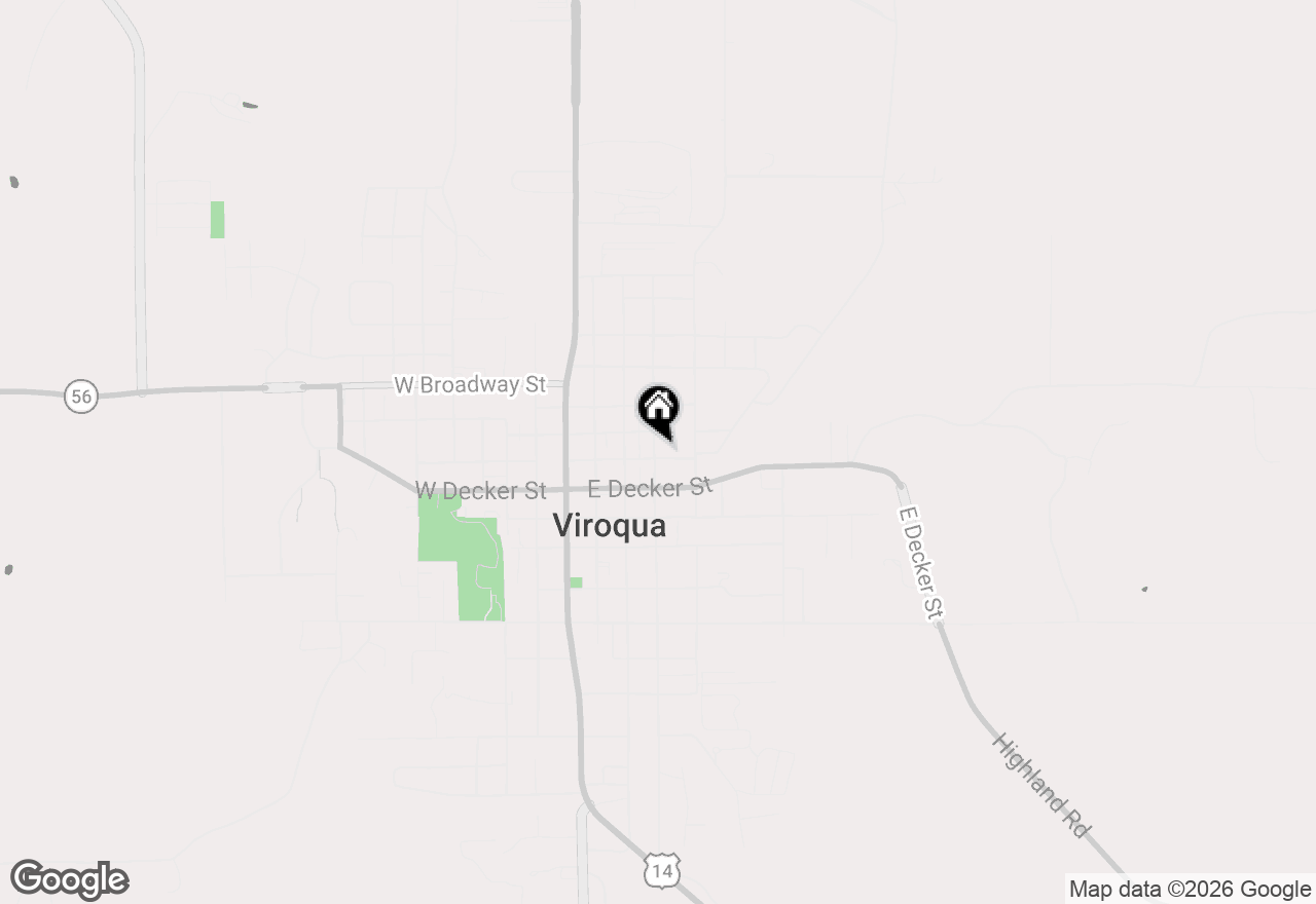 Map of 404 E Gillette St, Viroqua, WI 54665