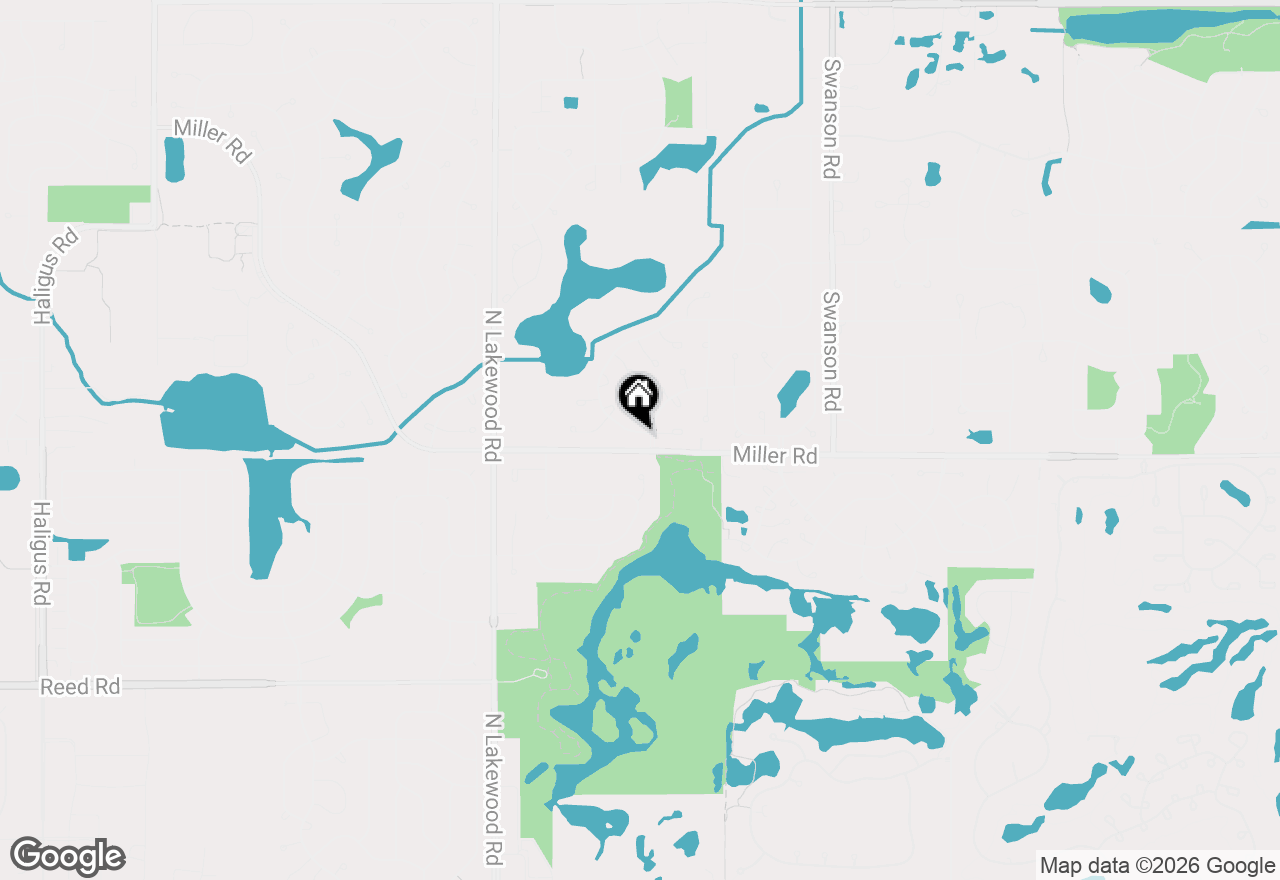 Map of 4663 Rolling Hills Drive, Lake In The Hills, IL 60156