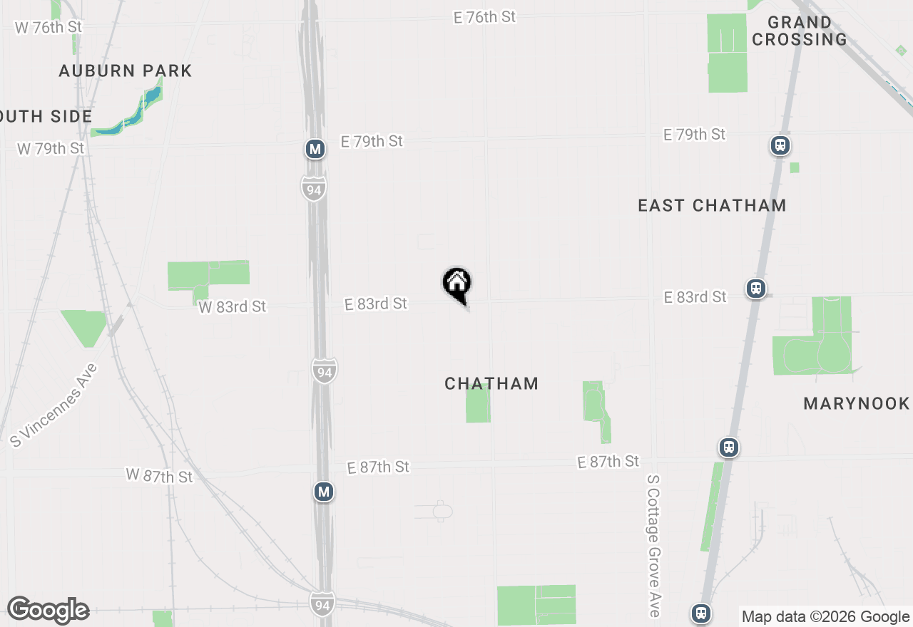 Map of 8314 S Calumet Avenue, Chicago, IL 60619