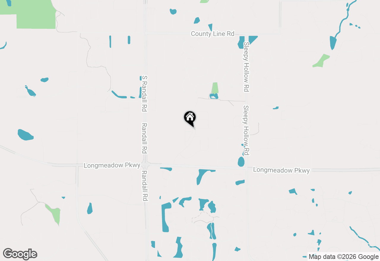 Map of 405 Cold Spring Street, Algonquin, IL 60102