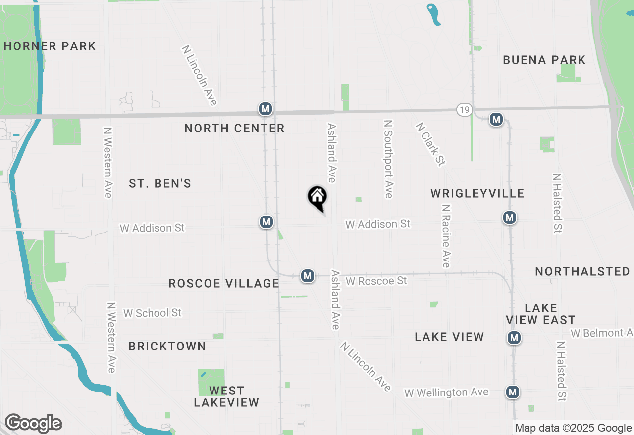 Map of 3614 N Marshfield Avenue, Chicago, IL 60613