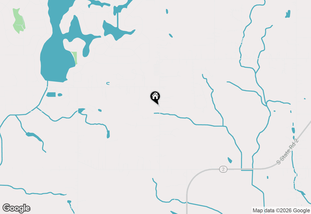 Map of 292 S 725 W, Hebron, IN 46341