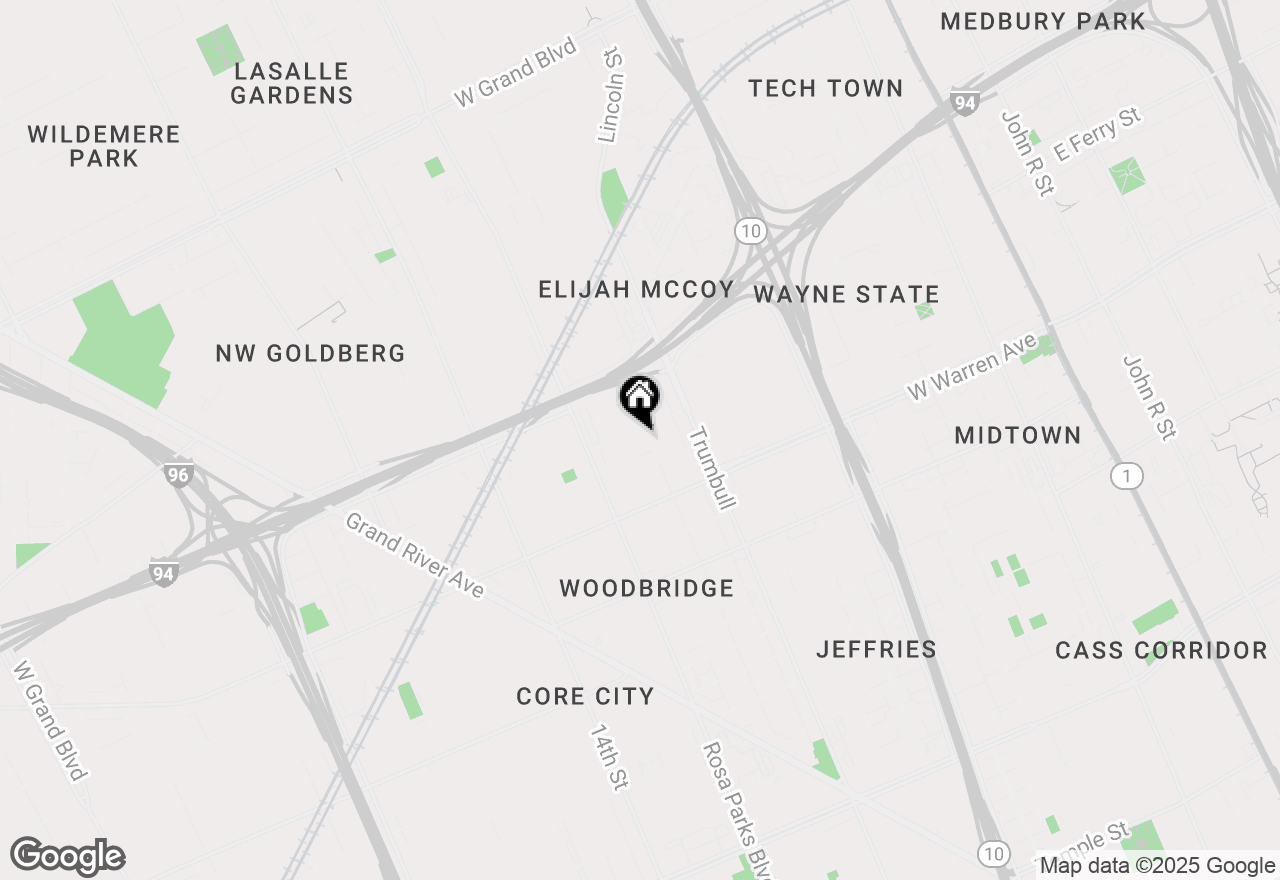 Map of 5131 Avery Avenue #23, Detroit, MI 48208