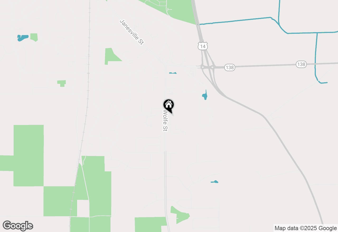 Map of 859 Fox Run Court, Oregon, WI 53575