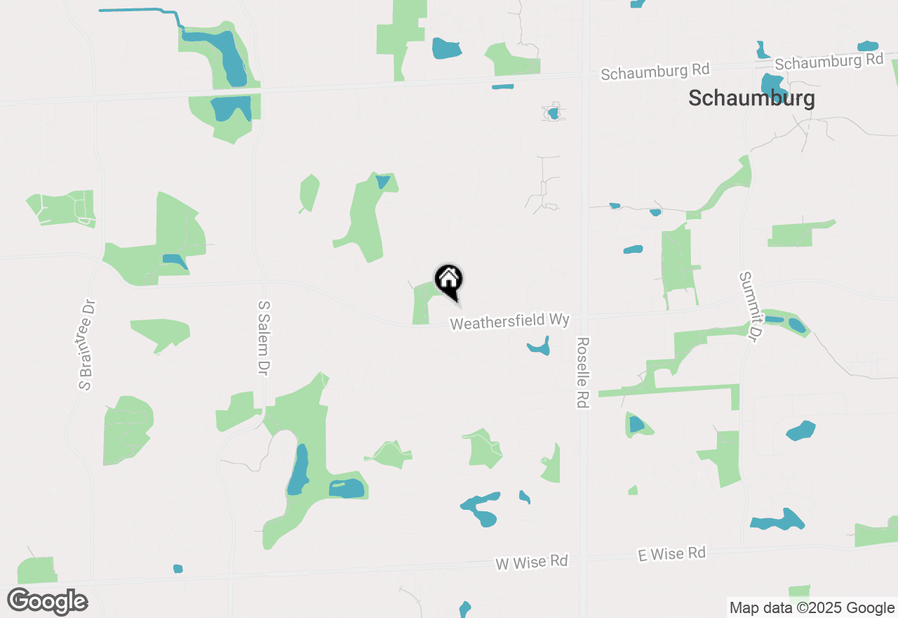 Map of 315 Cottonwood Court, Schaumburg, IL 60193