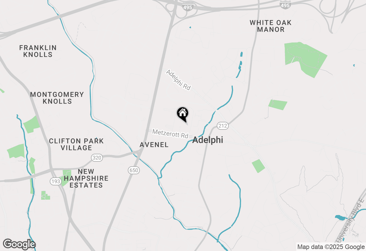 Map of 1836 Metzerott Road #1414, Adelphi, MD 20783