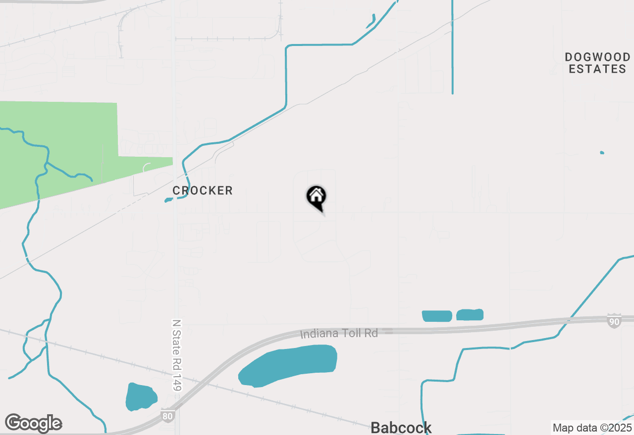 Map of 4202 Abercrombie Drive, Chesterton, IN 46304