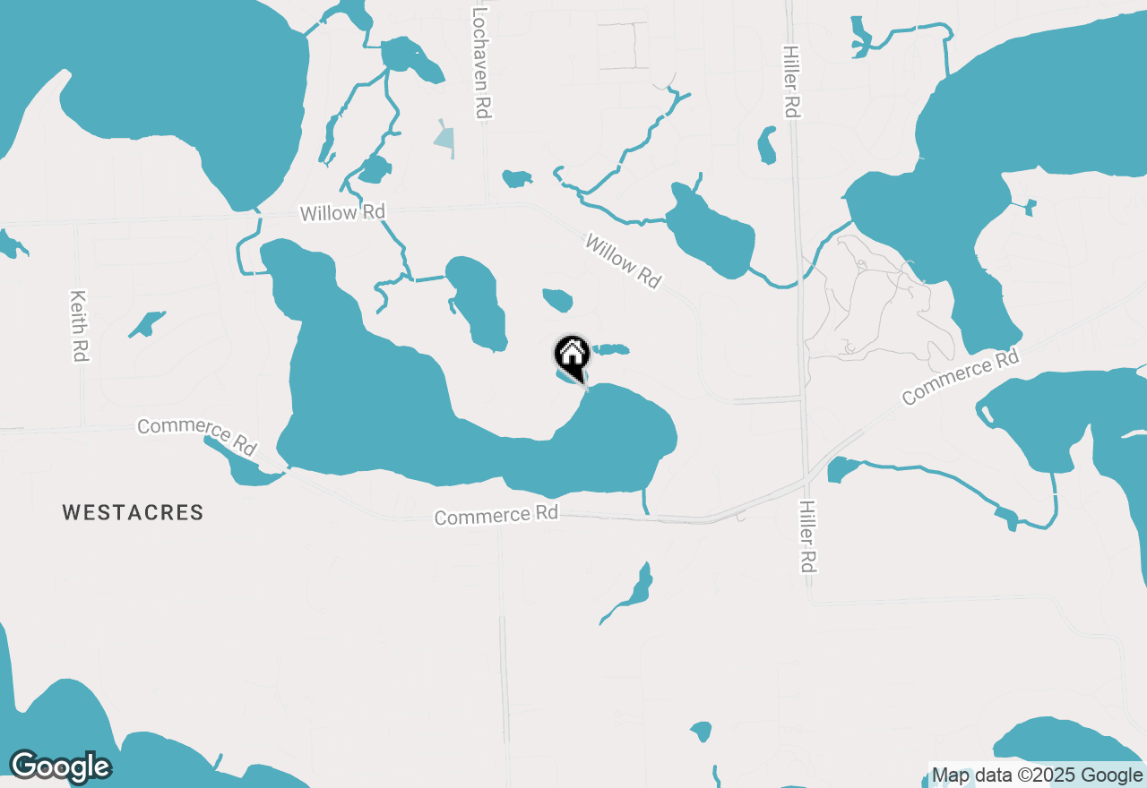 Map of 6351 Alden Court, West Bloomfield, MI 48324