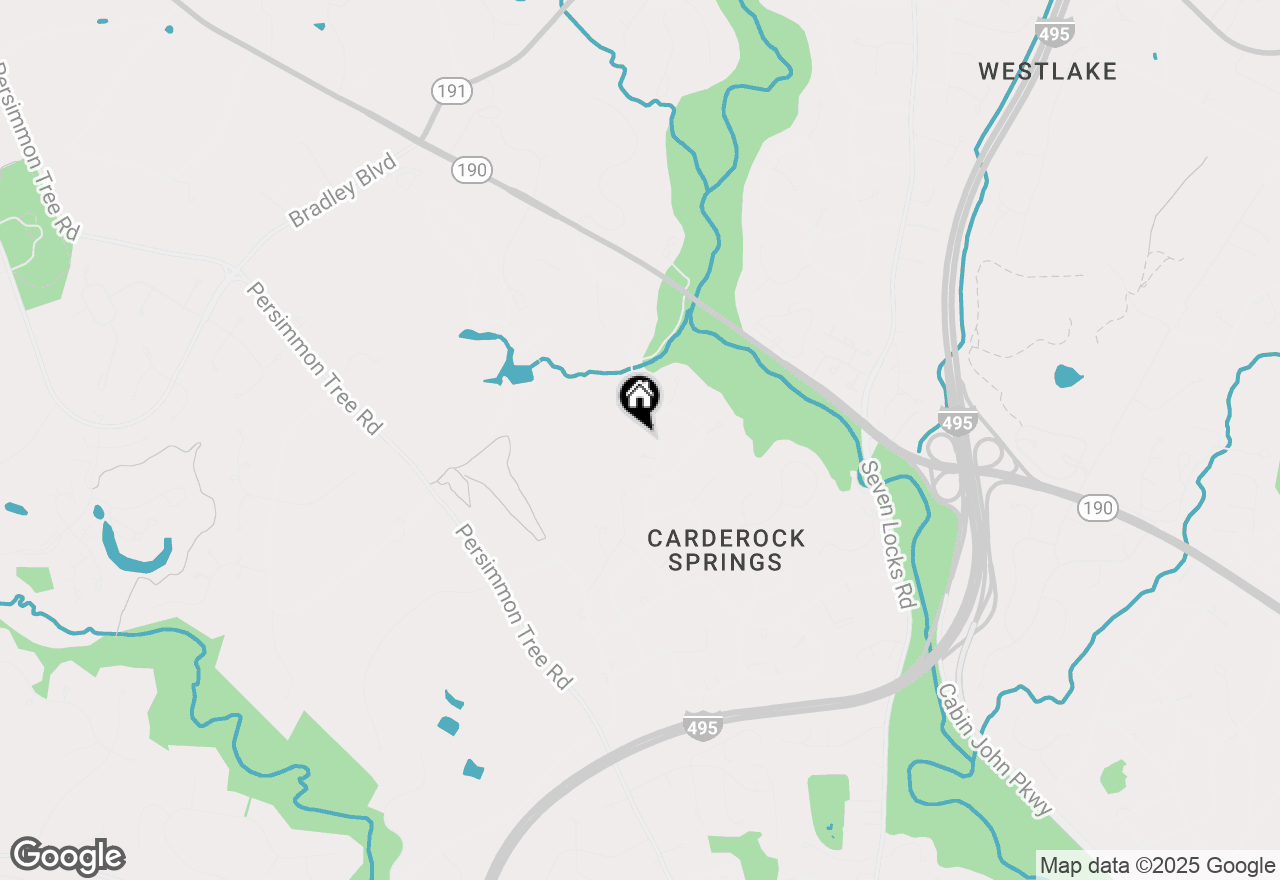 Map of 8328 Fenway Road, Bethesda, MD 20817