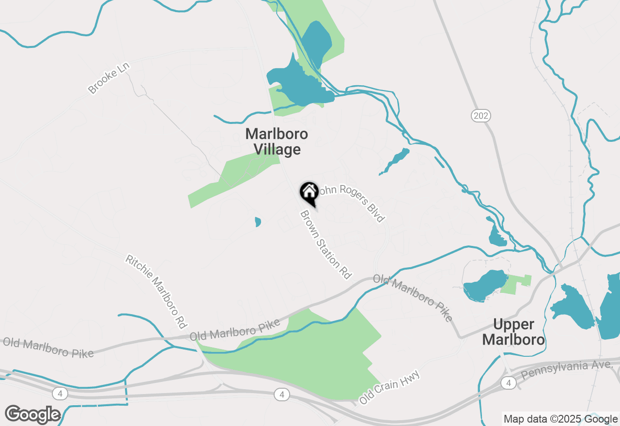 Map of 4941 King Patrick Way #603, Upper Marlboro, MD 20772