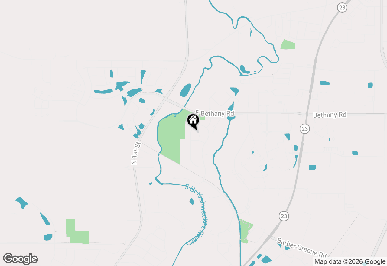 Map of 2976 Wedgewood Drive, Dekalb, IL 60115