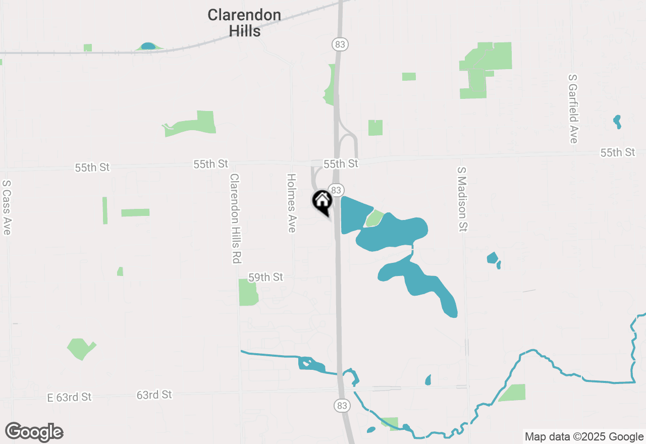 Map of 551 Carlysle Drive #9, Clarendon Hills, IL 60514