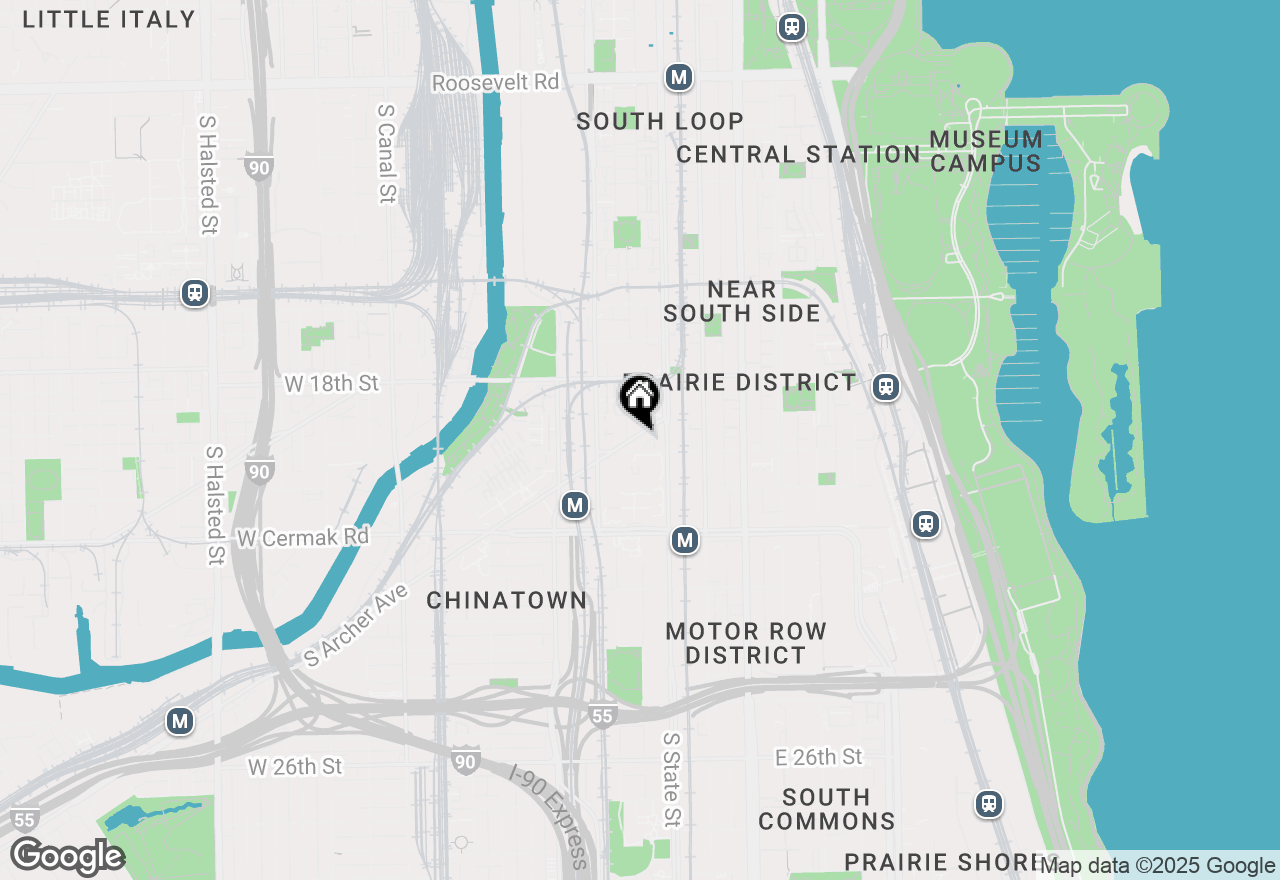 Map of 1935 S Archer Avenue #515, Chicago, IL 60616
