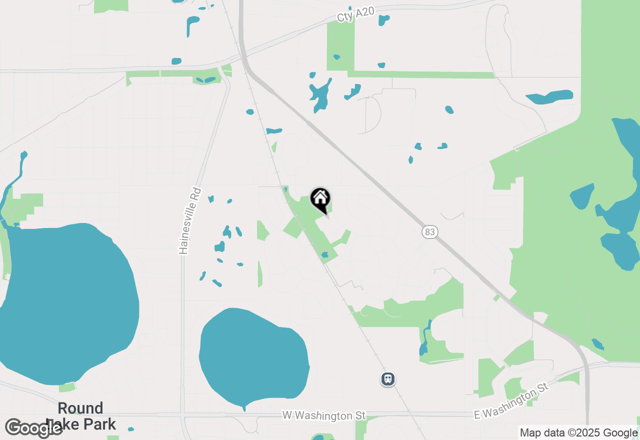 Map of 1361 Amherst Court, Grayslake, IL 60030