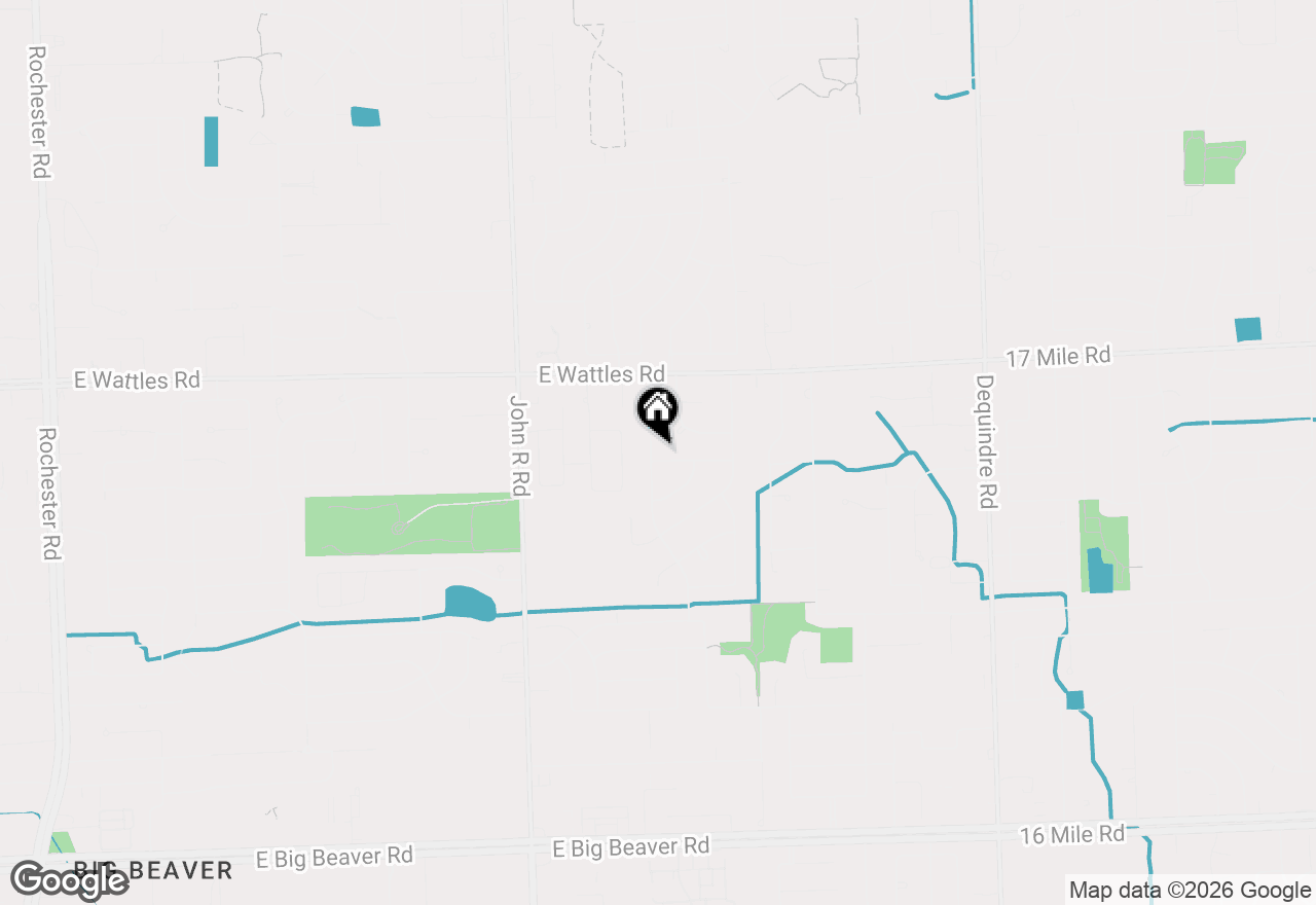 Map of 2233 Kettle Drive, Troy, MI 48083