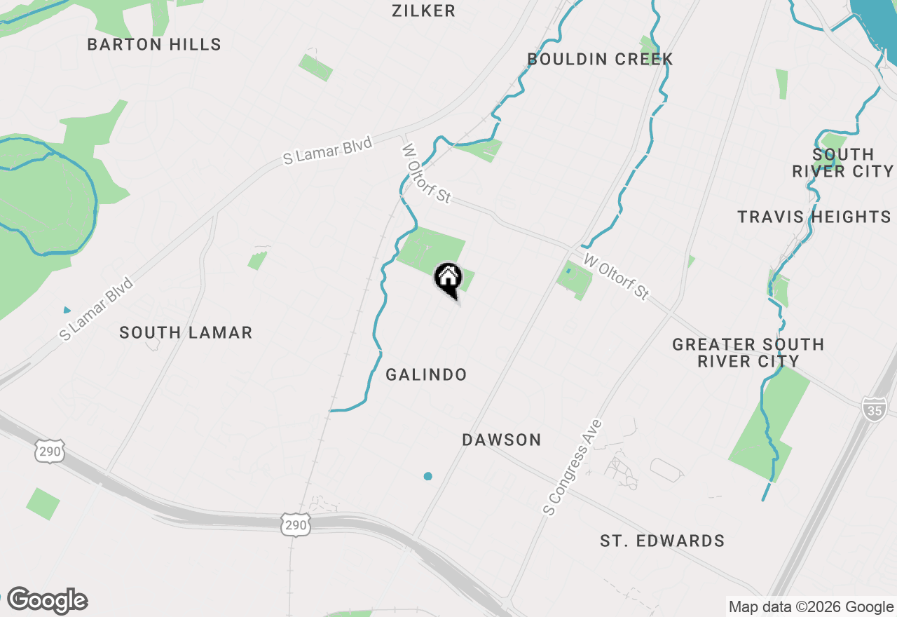 Map of 2724 Treble Ln #333, Austin, TX 78704