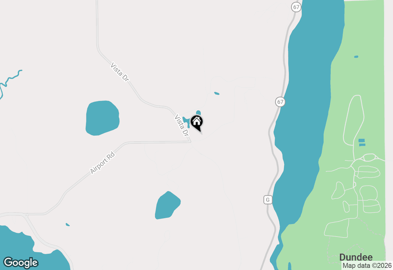 Map of N3480 Red Oak Dr, Campbellsport, WI 53010