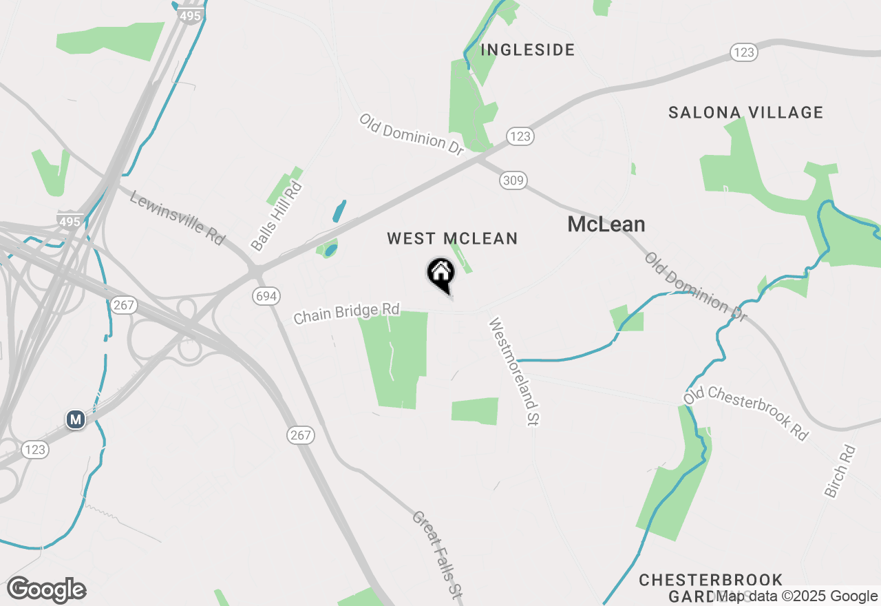 Map of 7049 Liberty Lane, Mclean, VA 22101