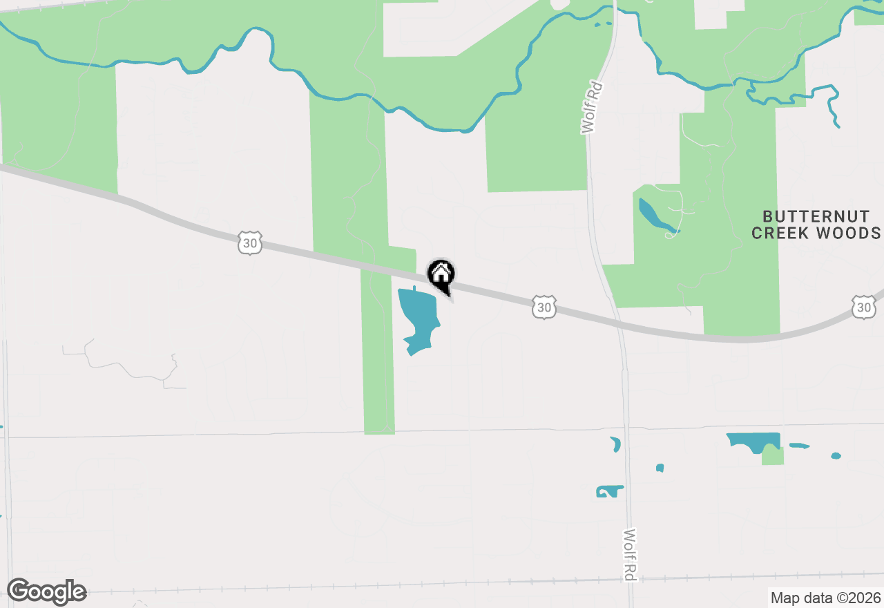 Map of 21170 Sage Brush Lane, Mokena, IL 60448