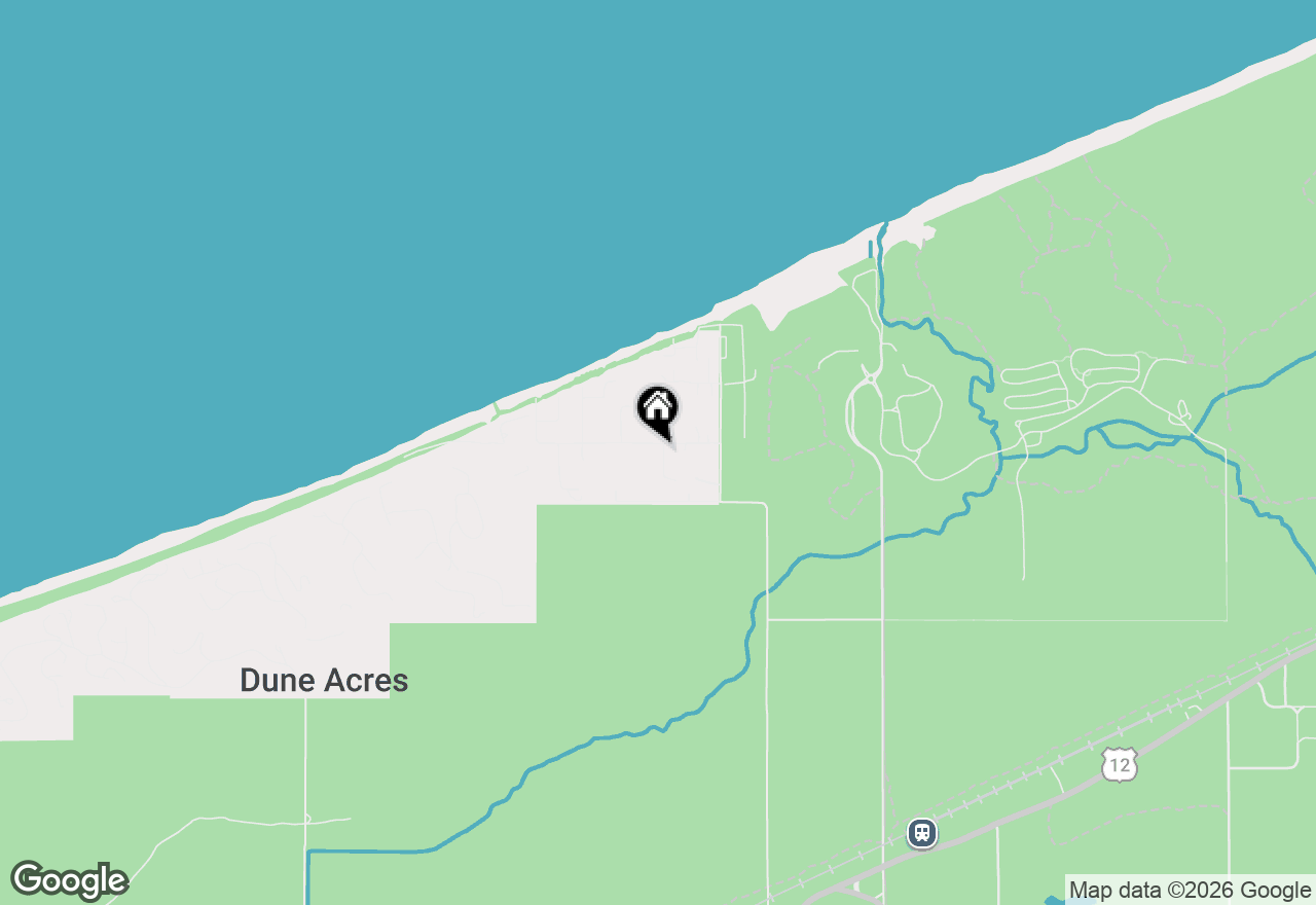 Map of 221 Bote Drive, Chesterton, IN 46304